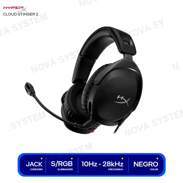 519T1AA AUDIFONO HYPERX CLOUD STINGER 2 ( 519T1AA ) | CORE BLAC