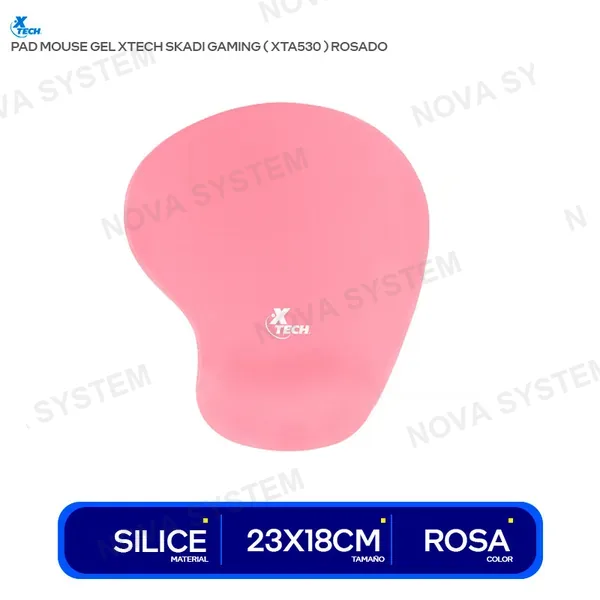 XTA530 PAD MOUSE GEL XTECH SKADI GAMING ( XTA530 ) ROSADO