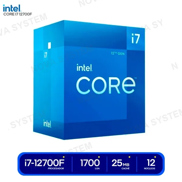 BX8071512700F PROCESADOR INTEL CORE I7 12700F ( BX8071512700F ) 2.6GH