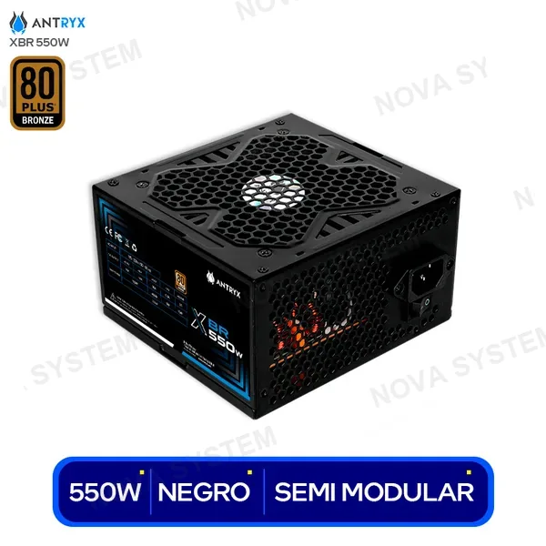 FP-550W FUENTE ANTRYX 550W XBR 550 80 PLUS BRONZE ( FP-550W ) N