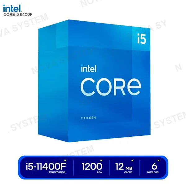 BX8070811400F PROCESADOR INTEL CORE I5 11400F ( BX8070811400F ) 2.60G