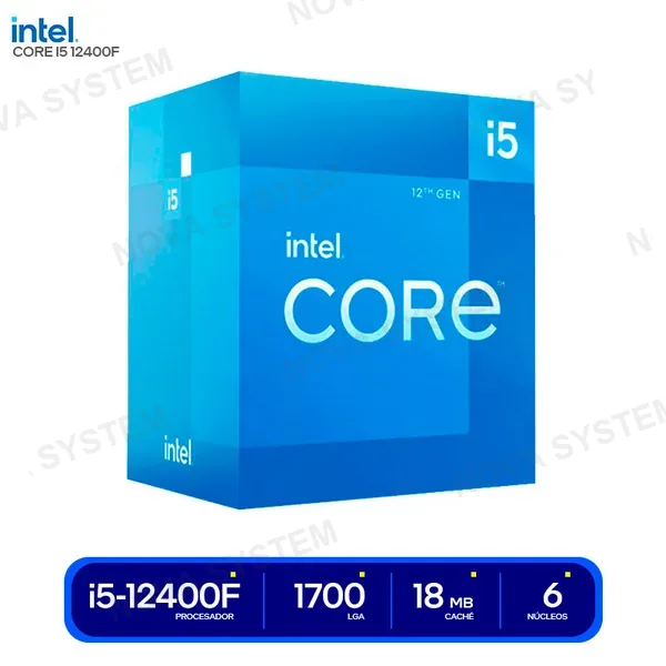 BX8071512400F PROCESADOR INTEL CORE I5 12400F ( BX8071512400F ) 2.5GH