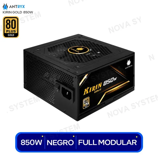 GPX850S FUENTE ANTRYX 850W KIRIN ( GPX850S ) 80 PLUS GOLD | MOD