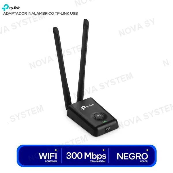 TL-WN8200ND ADAPTADOR USB INALAMBRICO TP-LINK ( TL-WN8200ND ) 300 M