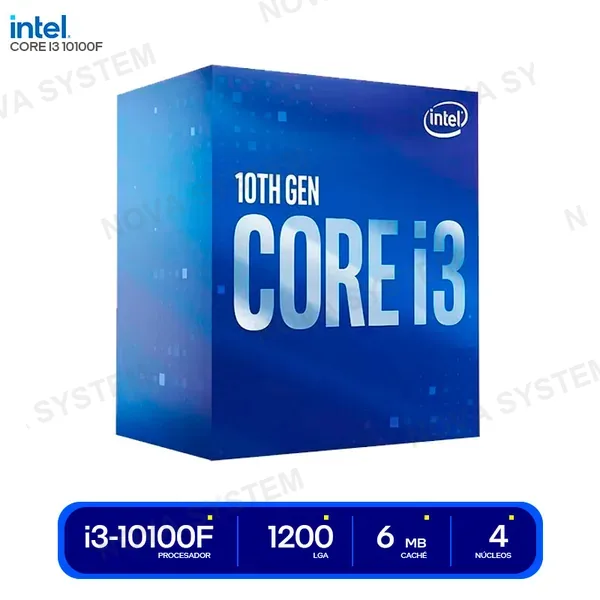 BX8070110100F PROCESADOR INTEL CORE I3 10100F ( BX8070110100F ) 3.6G