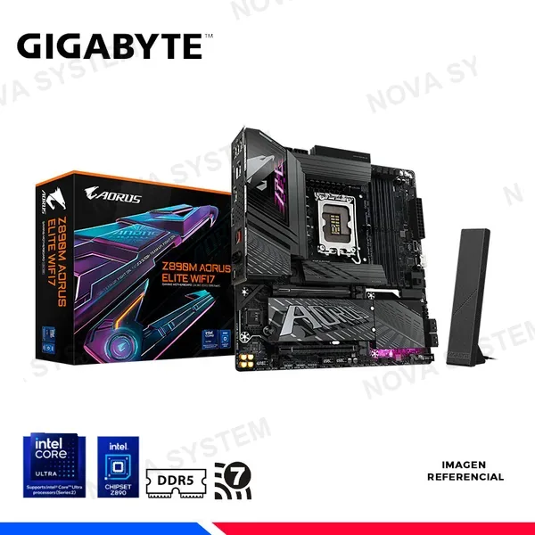 MAINBOARD GIGABYTE Z890M A ELITE WIFI7, DDR5, LGA 1851