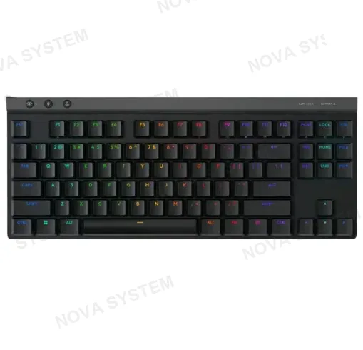 TECLADO GAMER, LOGITECH, G515 TKL LIGHTSPEED/BT RGB MECANICO