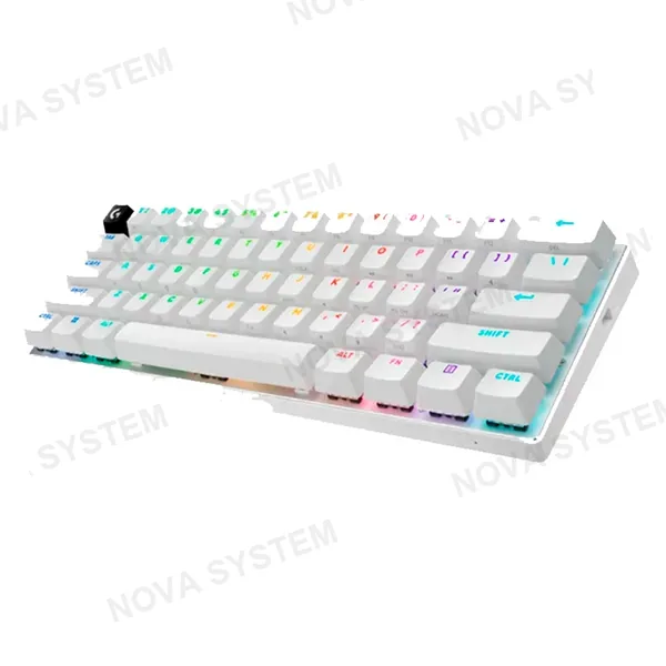 TECLADO , LOGITECH, PRO X 60 LIGHTSPEED BT RGB WHITE OPTICO