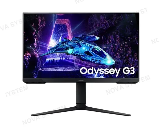 MONITOR GAMER, SAMSUNG ODYSSEY G3, LS24DG300ELXPE PIVOTE 24(1920X1080)FHD 180