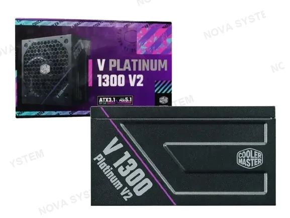 FUENTE DE PODER COOLER MASTER 1300W 80 PLUS PLATINUM FULL MODULAR