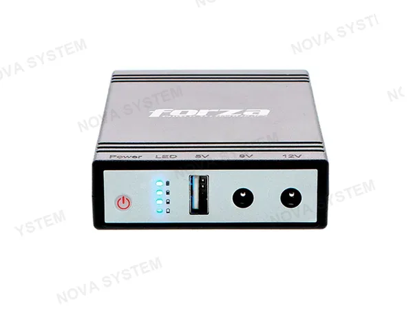 UPS FORZA PORTABLE DC-140USB 14W 5/ 9/ 12 VDC USB