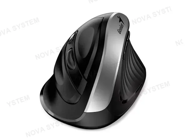 MOUSE GENIUS ERGO 8250S WIRELESS VERTICAL 6-BOT ERGONOMICO SILVER/ GREY