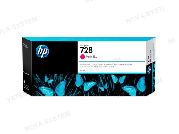 TINTA HP F9K16A (728A) 300ML MAGENTA