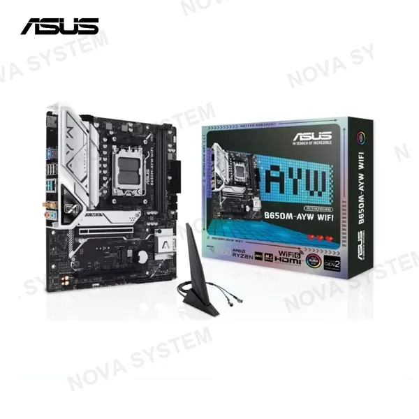 PLACA MADRE ASUS B650M-AYW WI-FI SOCKET DDR5/AM5