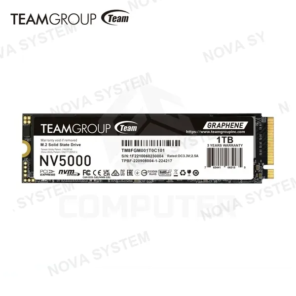 DISCO SOLIDO SSD TEAMGROUP M.2 NV5000 PCIe4.0 1TB