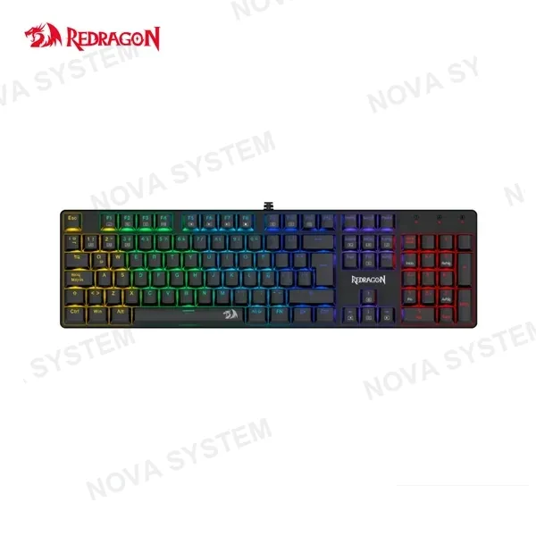 TECLADO REDRAGON SINDRI K671 RAINBOW CABLEADO ESP/ RED SWITH
