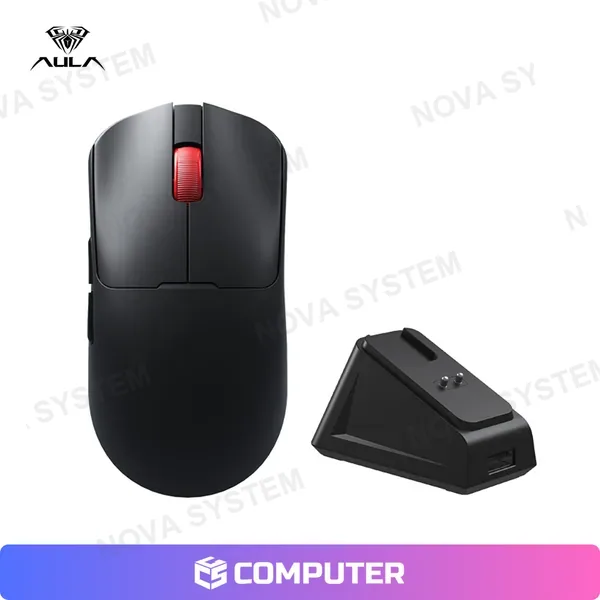 MOUSE AULA SC380 PRO INALANBRICO BLACK