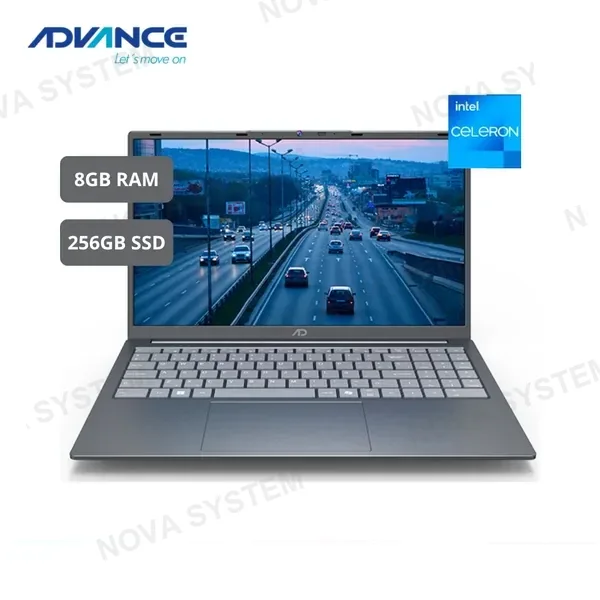 LAPTOP ADVANCE NV9857 | CELERON N4500 | 8GB RAM | 256GB SSD