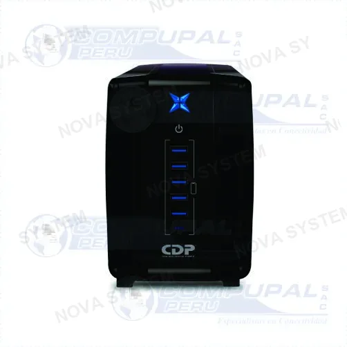 UPS CDPR-UPR758I 750VA/375W 8 SALIDAS 5 PORT USB 1