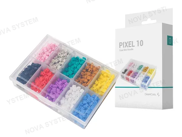ACCESORIO PARA CASE BITS DEEPCOOL PIXEL 10 (R-PIXEL-10COLORS-G-1-E-3) 10 COLORES, 100 POR COLOR