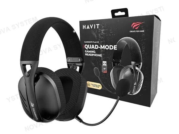 AURICULAR GAMER HAVIT INALAMBRICO FUXI-H3 NEGRO