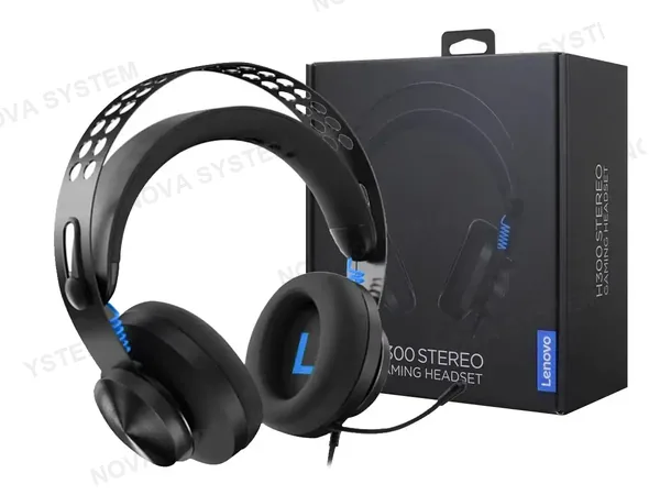 AURICULAR LENOVO LEGION H300 GAMING (GXD0T69863) CON MICROFONO, INTERFAZ JACK, C/ NEGRO
