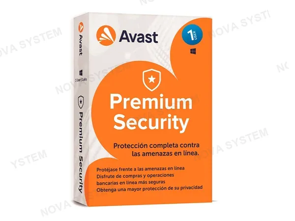 ANTIVIRUS AVAST PREMIUM SECURITY (7153271) 1 PC 12 MESES