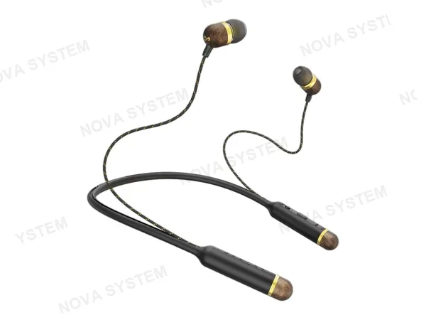 AURICULAR INTRA-AUDITIVO INALAMBRICO MINI BOB MARLEY SMILE JAMAICA (EM-JE083-SBA) CON MICROFONO, NEGRO