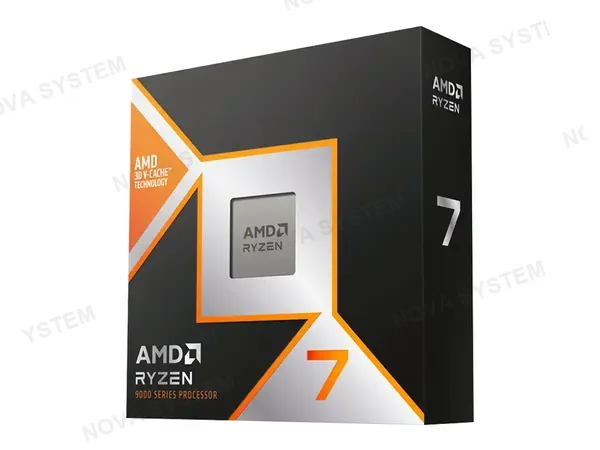 PROCESADOR AMD RYZEN 7 9800X3D 4.7GHZ HASTA 5.2GHZ, 96MB (100-100001084WOF) AM5, 8 NUCLEOS, S/COOLER