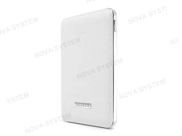 BATERIA ADATA POWER BANK PORTABLE PV120, 1 PUERTOS MICRO USB, 1 USB TIPE-A, 1 USB TIPE-A 2.1 CAPACIDAD 5100MAH, COLOR BLANCO (APV120-5100M-5V-CWH)