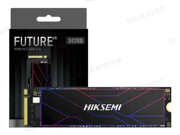 UNIDAD DE ALMACENAMIENTO SSD M.2 PCIE HIKSEMI 512GB NVME FUTURE LITE, 2280 (HS-SSD-FUTURE LITE 512G) HASTA 6320MB/S DE ESCRITURA