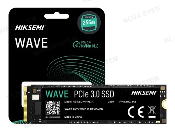UNIDAD DE ALMACENAMIENTO SSD M.2 HIKSEMI WAVE P 256GB (HS-SSD-WAVE(P) 256G) 2280MB/S