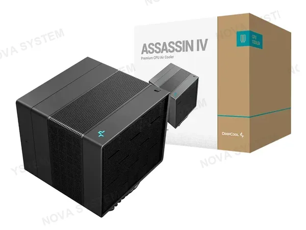 COOLER PARA PROCESADOR DEEPCOOL ASSASSIN IV (R-ASN4-BKNNMT-G) NEGRO, 1 VENTILADORES, ALUMINIO