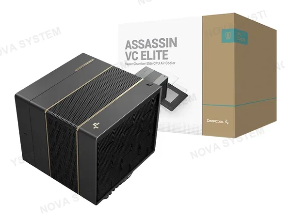 COOLER PARA PROCESADOR DEEPCOOL ASSASSIN VC ELITE (R-ASN4-BKNVNN-GJD) 1 VENTILADORES, ALUMINIO