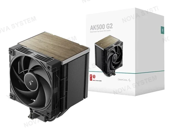 COOLER PARA PROCESADOR DEEPCOOL AK500 G2 (R-AK500G2-BKNNMN-GJD) 120MM