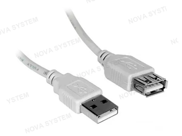 CABLE DE PUERTO USB HEMBRA -- A -- PUERTO USB MACHO, CABLE DE 2 MTROS (16U2AE06Z)