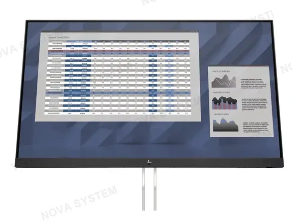 MONITOR HP 27 PULGADAS E27 G4 (9VG71AA#ABA) FHD, IPS, 5MS, 1 VGA 1 HDMI 1 DISPLAYPORT, USB, PIVOT, HP EYE EASE
