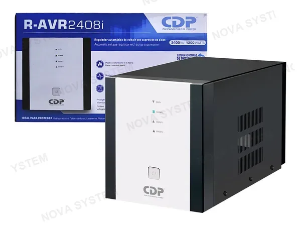 ESTABILIZADOR CDP 2400VA/1200W 8 TOMAS (R-AVR2408IPRO)