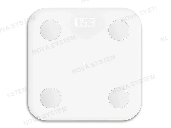 BALANZA DIGITAL XIAOMI XMTZC02HM BLANCO BT ELECTRODOS ACERO IN (LPN4013GL)