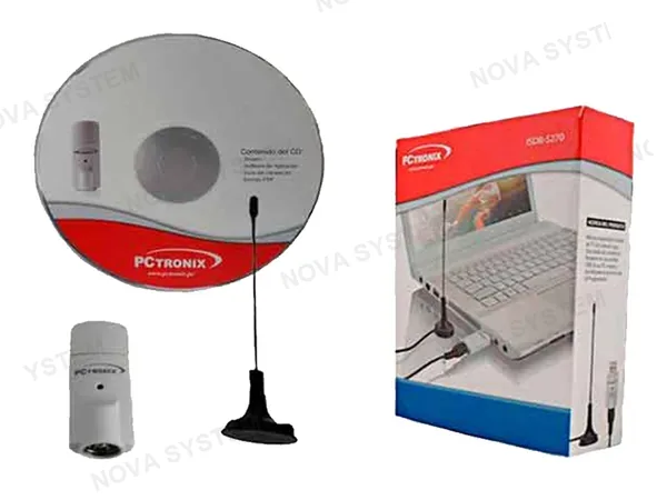 USB TV PCTRONIX ISDB-T ( ISDB-S270 ) C/ ANTENA | DIGITAL