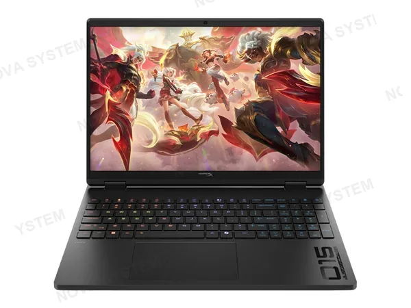 LAPTOP HP CORE I7-14650HX HYPERX OMEN 15-GA0001LA (D62W3LA#ABM) RAM 16GB, SSD 1TB, RTX 5060 8GB, PANTALLA 15.3 2K IPS 165HZ, WIN11, SHADOW BLACK, ESP
