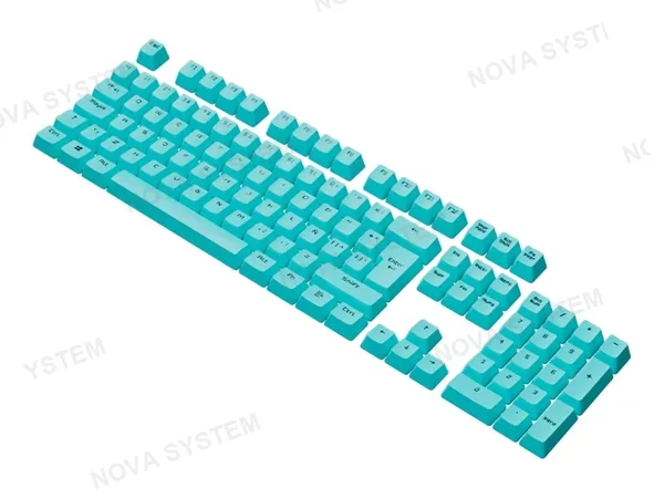 SET DE TECLADO VSG STARDUST NEPTUN, 105 TECLAS BLUE DOBLE INYECCION OEM (VG-KC207-AQM)