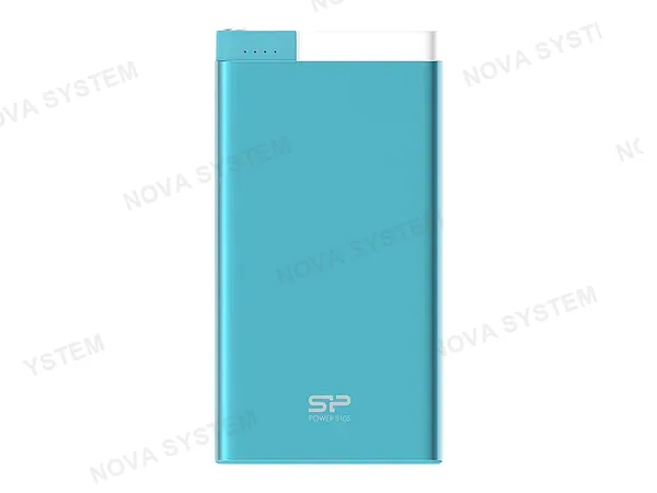 BATERIA SP POWER BANK SILICON POWER S105 PORTABLE, PUERTO USB, 1 PUERTO MICRO USB, BATERIA 10000MAH, COLOR METALICA NEGRO (SP10KMAPBK105P0K)