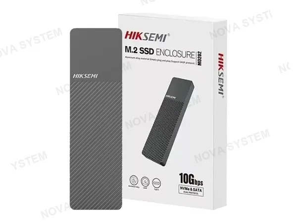 CASE EXTERNO SSD M.2 HIKSEMI MD202 ENCLOSURE METAL (HS-HUB-MD202) USB C 3.2 10GBPS, COMPATIBLE 2242, 2260 Y 2280