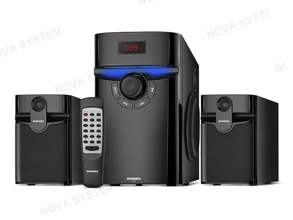 SUBWOOFER MICRONICS JAZZ S7001 70 WATTS (MIC S7001BT) INTERFAZ USB, SD, FM, BT