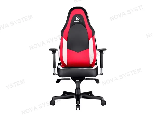 SILLA GAMBYTE PREMIUM ( VG01- 19- GBE ) GAMING | ROJA C/ BLANCO+NEGRO