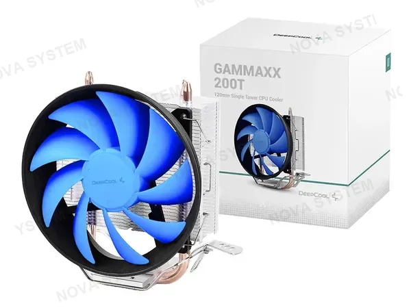 COOLER PARA PROCESADOR DEEPCOOL GAMMAXX 200T (DP-MCH2-GMX200T) 1 VENTILADOR, 1 VENTILADOR