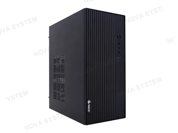 CASE TEROS MINI TOWER (TE-1035S) FUENTE 250W NEGRO