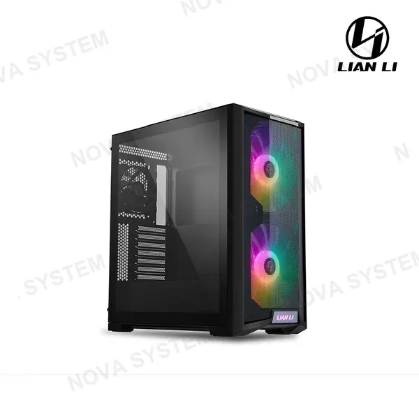 CASE LIAN LI LANCOOL 215 ( LANCOOL-215 ) S/FUENTE | NEGRO | 2 FAN ARGB