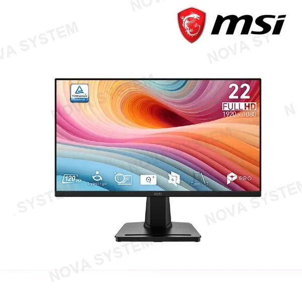 MONITOR MSI PRO 21.5" ( MP225 E12VL ) VA | FHD - 120HZ | HDMI